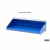 Triton Products 18 In. W x 6-1/2 In. D Blue Epoxy Coated Steel Shelf for LocBoard 56186-BLU